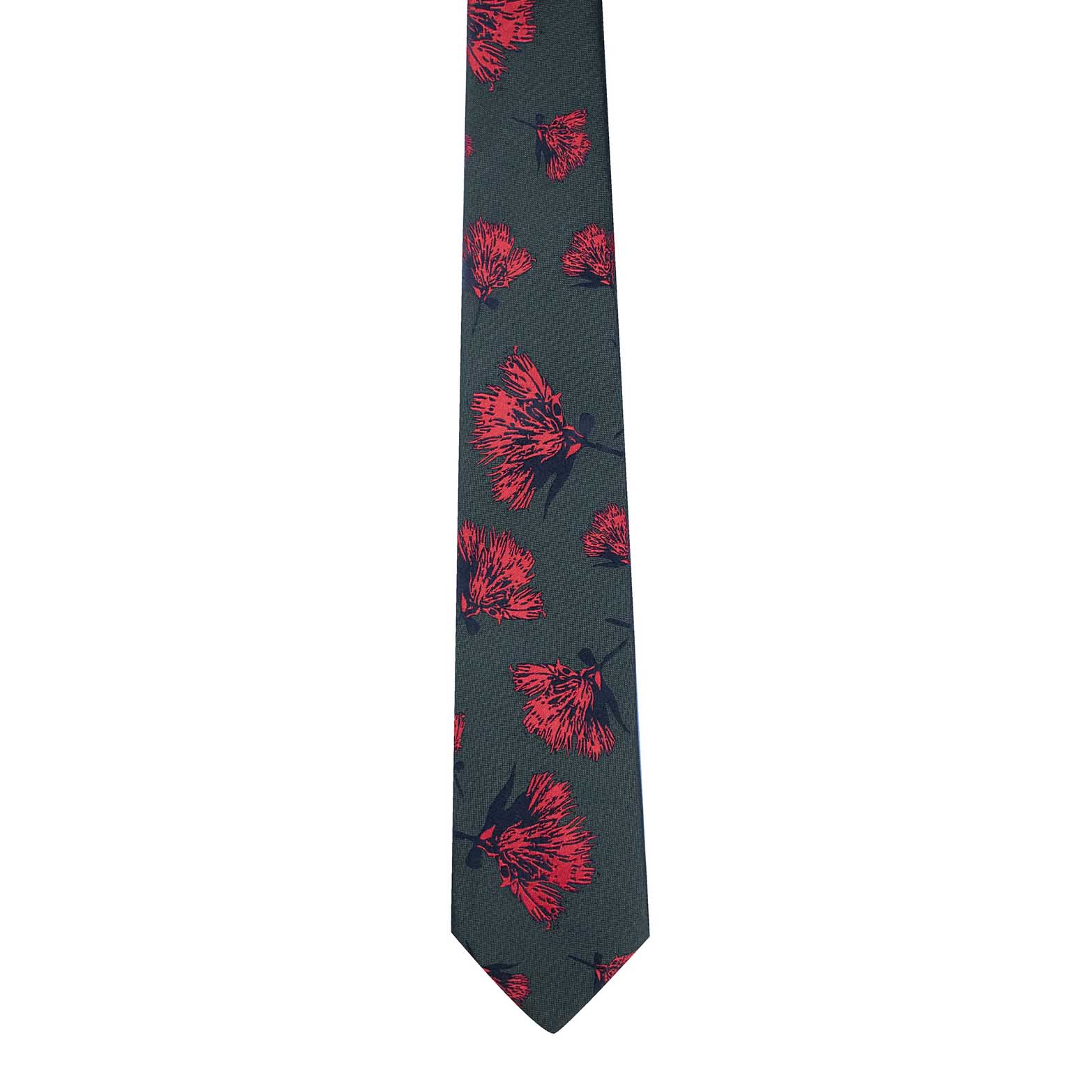 Parisian Kiwi Country Pohutukawa Tie